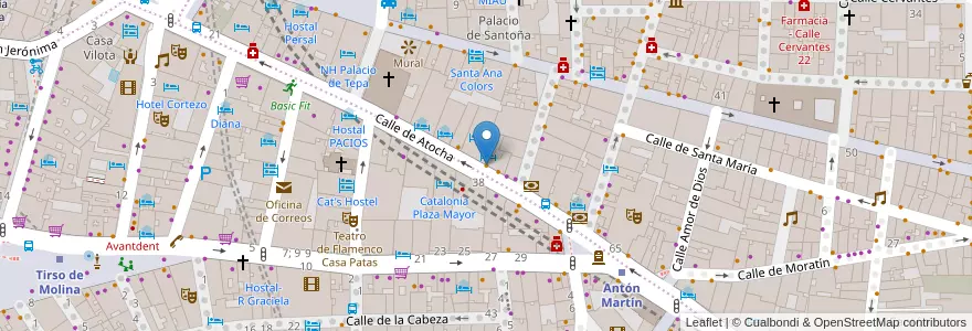 Mapa de ubicacion de Al-Andalus en 스페인, Comunidad De Madrid, Comunidad De Madrid, Área Metropolitana De Madrid Y Corredor Del Henares, 마드리드.