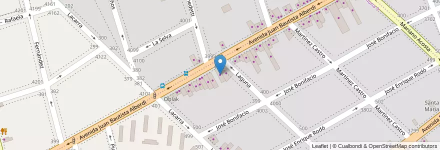 Mapa de ubicacion de Alberdi, Parque Avellaneda en アルゼンチン, Ciudad Autónoma De Buenos Aires, Comuna 9, ブエノスアイレス, Comuna 10.