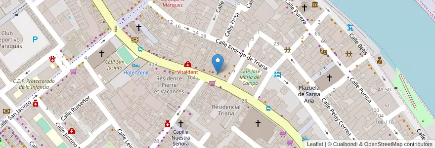 Mapa de ubicacion de Alboroque en Spain, Andalusia, Sevilla, Seville.
