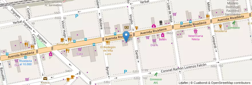 Mapa de ubicacion de Alcaluz, Villa Luro en Argentinien, Ciudad Autónoma De Buenos Aires, Comuna 9, Buenos Aires, Comuna 10.