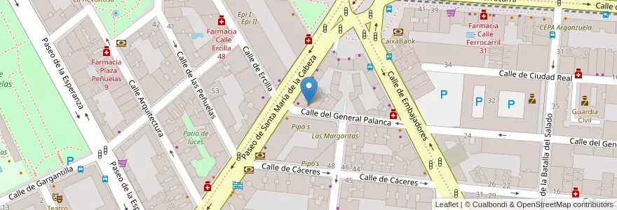 Mapa de ubicacion de Alconada en Испания, Мадрид, Мадрид, Área Metropolitana De Madrid Y Corredor Del Henares, Мадрид.