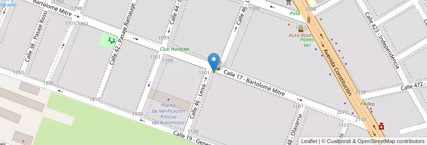 Mapa de ubicacion de Algo Diferente en Arjantin, Buenos Aires, Partido De Luján.
