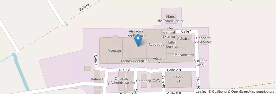 Mapa de ubicacion de Almacén de Plataformas en アルゼンチン, ブエノスアイレス州, Partido Del Pilar, Villa Rosa.