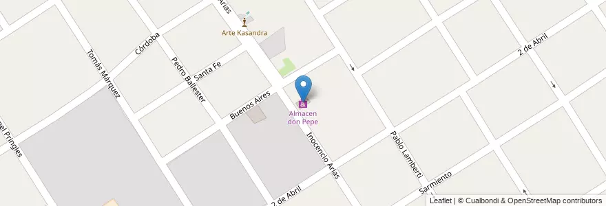 Mapa de ubicacion de Almacen don Pepe en Argentina, Buenos Aires, Partido De Escobar, Garín.