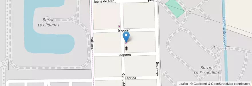 Mapa de ubicacion de Almacen Jiace en Argentina, Buenos Aires, Partido De Tigre.