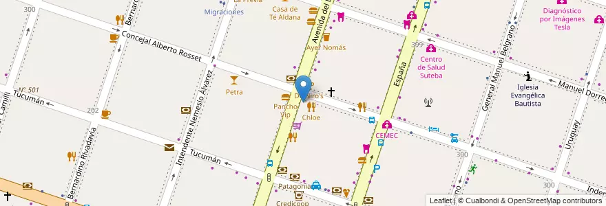 Mapa de ubicacion de Altos de Moreno en Arjantin, Buenos Aires, Partido De Moreno, Moreno.