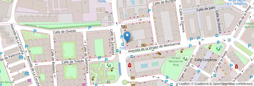 Mapa de ubicacion de Álvaro en Spain, Community Of Madrid, Community Of Madrid, Área Metropolitana De Madrid Y Corredor Del Henares, San Fernando De Henares, Coslada.