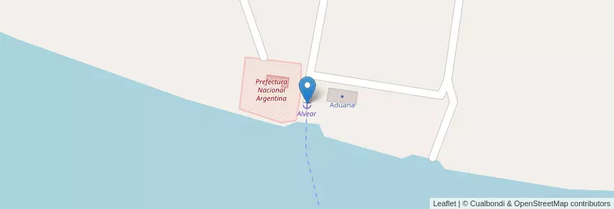 Mapa de ubicacion de Alvear en Argentina, Corrientes, Municipio De Alvear.