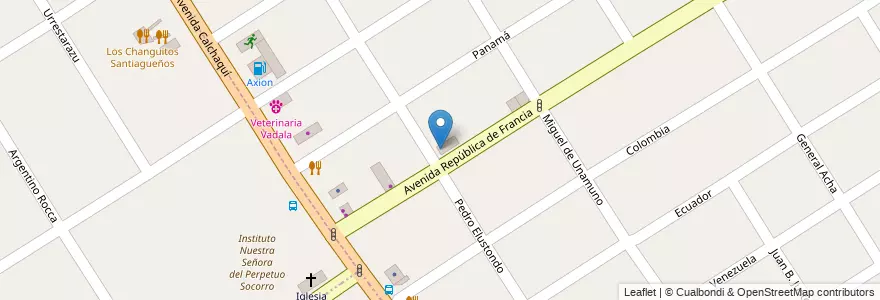 Mapa de ubicacion de Amancay en 阿根廷, 布宜诺斯艾利斯省, Partido De Quilmes, Quilmes, Ezpeleta.