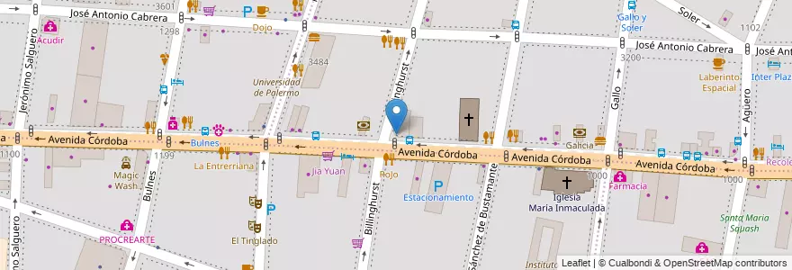 Mapa de ubicacion de Amaretto, Recoleta en Arjantin, Ciudad Autónoma De Buenos Aires, Comuna 2, Buenos Aires.