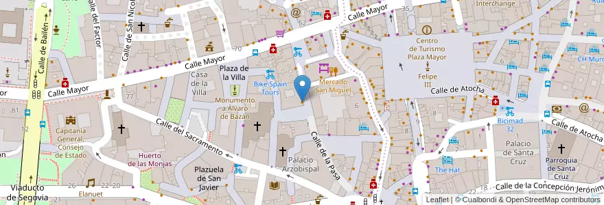 Mapa de ubicacion de Amicis en Испания, Мадрид, Мадрид, Área Metropolitana De Madrid Y Corredor Del Henares, Мадрид.