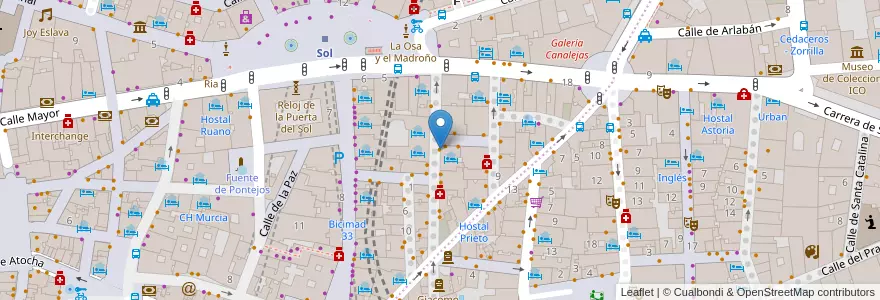 Mapa de ubicacion de Amigos en Испания, Мадрид, Мадрид, Área Metropolitana De Madrid Y Corredor Del Henares, Мадрид.