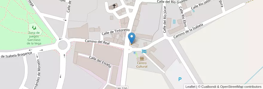 Mapa de ubicacion de Ana Mari en 西班牙, Comunidad De Madrid, Comunidad De Madrid, Cuenca Del Henares, Villalbilla.