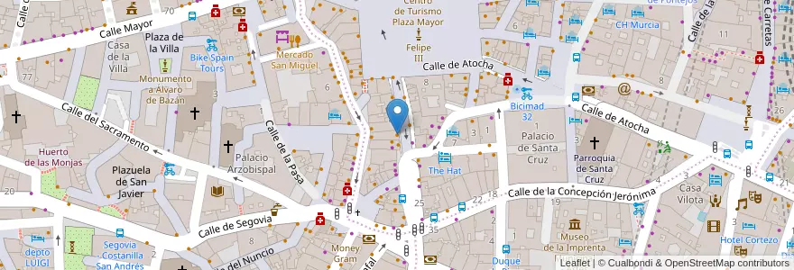 Mapa de ubicacion de Andarica en 스페인, Comunidad De Madrid, Comunidad De Madrid, Área Metropolitana De Madrid Y Corredor Del Henares, 마드리드.