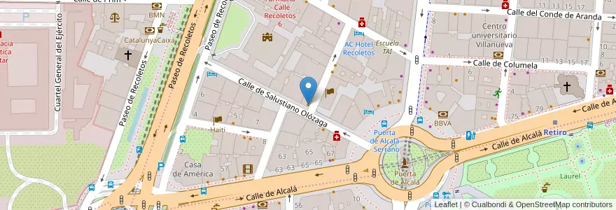 Mapa de ubicacion de a.n.E.l en إسبانيا, منطقة مدريد, منطقة مدريد, Área Metropolitana De Madrid Y Corredor Del Henares, مدريد.