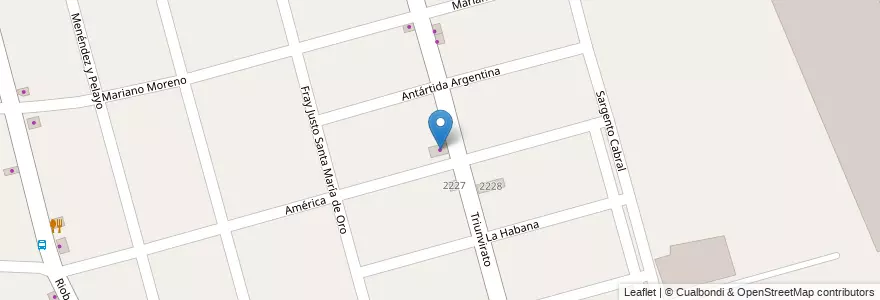 Mapa de ubicacion de Angeles en Argentina, Buenos Aires, Partido De Tigre, Don Torcuato.