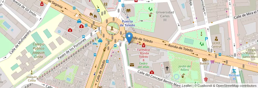 Mapa de ubicacion de Antep Kebap en İspanya, Comunidad De Madrid, Comunidad De Madrid, Área Metropolitana De Madrid Y Corredor Del Henares, Madrid.