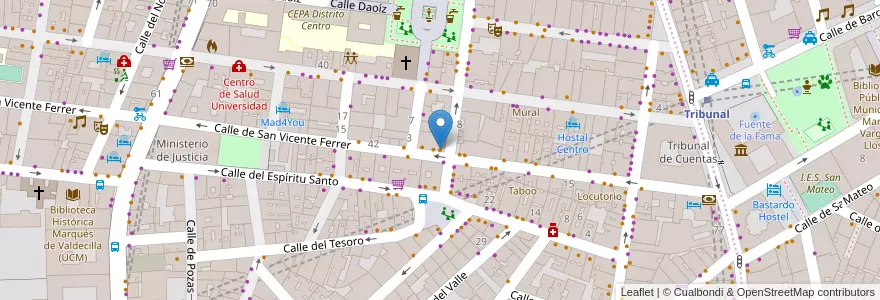 Mapa de ubicacion de Antigua Huevería en Испания, Мадрид, Мадрид, Área Metropolitana De Madrid Y Corredor Del Henares, Мадрид.
