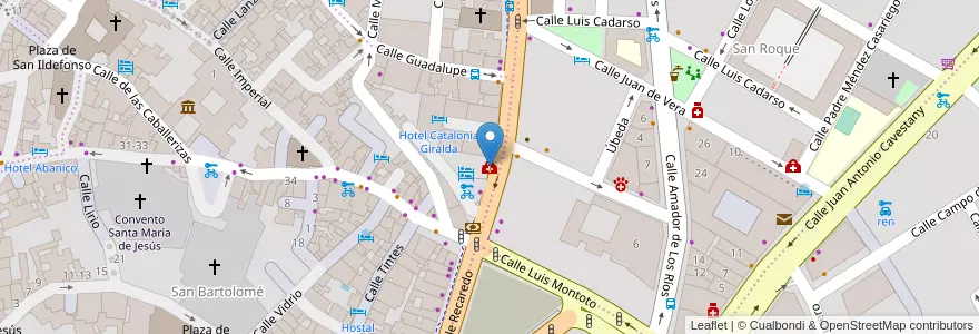 Mapa de ubicacion de Antonio F. Diaz Pérez en Spanien, Andalusien, Sevilla, Sevilla.