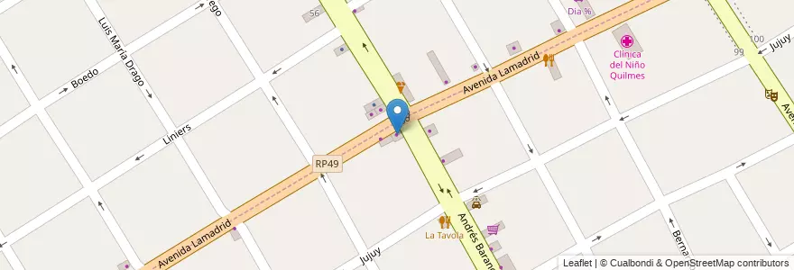 Mapa de ubicacion de Antonio Iluminación en Arjantin, Buenos Aires, Partido De Quilmes, Quilmes.
