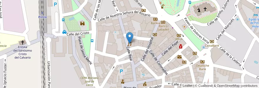 Mapa de ubicacion de Anubis en إسبانيا, منطقة مدريد, منطقة مدريد, Área Metropolitana De Madrid Y Corredor Del Henares, Pinto.