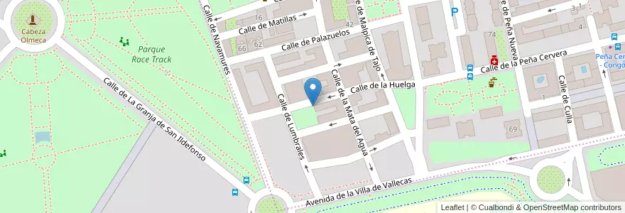 Mapa de ubicacion de Aparcabicis Centro de Formación para la Mujer en Sepanyol, Comunidad De Madrid, Comunidad De Madrid, Área Metropolitana De Madrid Y Corredor Del Henares, Madrid.