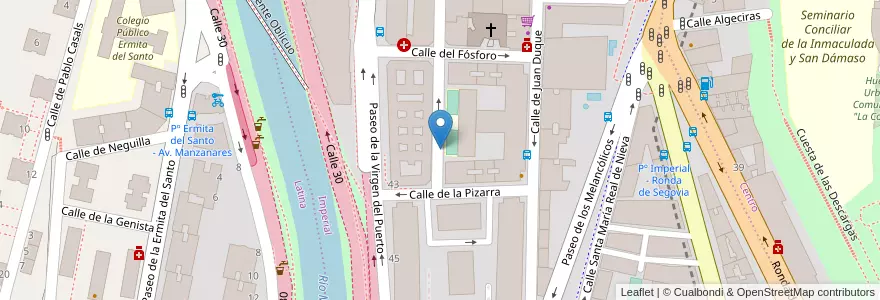 Mapa de ubicacion de Aparcabicis Colegio Público Marqués de Marcenado en إسبانيا, منطقة مدريد, منطقة مدريد, Área Metropolitana De Madrid Y Corredor Del Henares, مدريد.