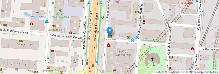 Mapa de ubicacion de Aparcabicis Ejes principales del Plan Director en スペイン, マドリード州, Comunidad De Madrid, Área Metropolitana De Madrid Y Corredor Del Henares, Madrid.