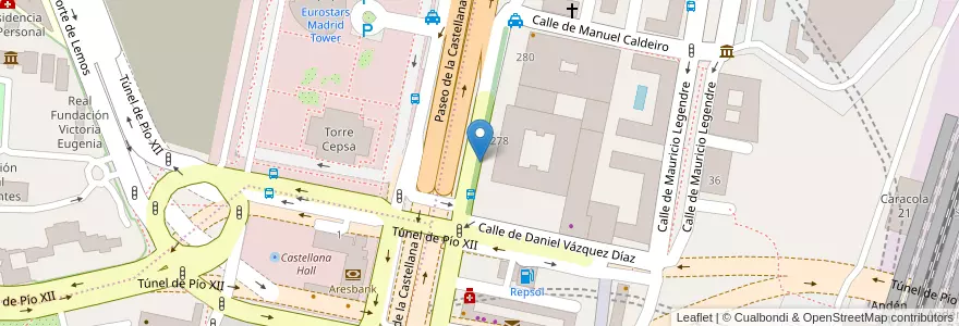 Mapa de ubicacion de Aparcabicis Ejes principales del Plan Director en 西班牙, Comunidad De Madrid, Comunidad De Madrid, Área Metropolitana De Madrid Y Corredor Del Henares, Madrid.