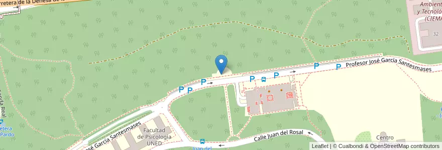 Mapa de ubicacion de Aparcabicis Facultad Informática en Spagna, Comunidad De Madrid, Comunidad De Madrid, Área Metropolitana De Madrid Y Corredor Del Henares, Madrid.