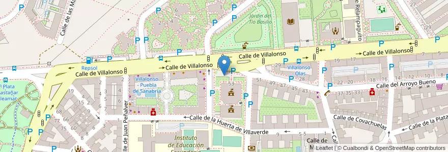 Mapa de ubicacion de Aparcabicis JMD Villaverde en إسبانيا, منطقة مدريد, منطقة مدريد, Área Metropolitana De Madrid Y Corredor Del Henares, مدريد.