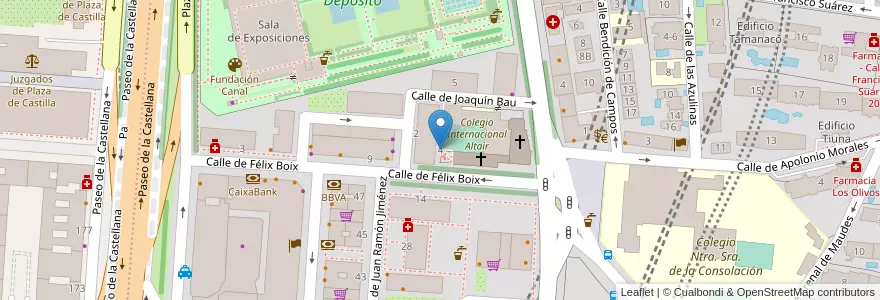 Mapa de ubicacion de Aparcamiento Perpetuo Socorro en Sepanyol, Comunidad De Madrid, Comunidad De Madrid, Área Metropolitana De Madrid Y Corredor Del Henares, Madrid.