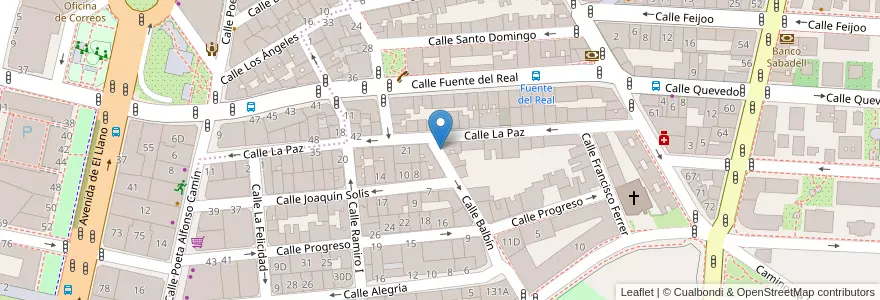 Mapa de ubicacion de Aparcamiento reservado para motos en Spanien, Asturien, Asturien, Gijón/Xixón.