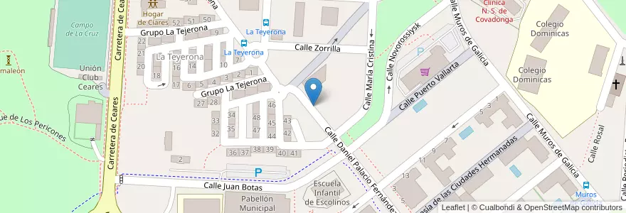 Mapa de ubicacion de Aparcamiento reservado para motos en إسبانيا, أستورياس, أستورياس, خيخون.