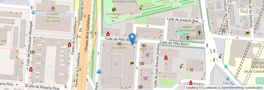 Mapa de ubicacion de Appaloosa Grill en スペイン, マドリード州, Comunidad De Madrid, Área Metropolitana De Madrid Y Corredor Del Henares, Madrid.