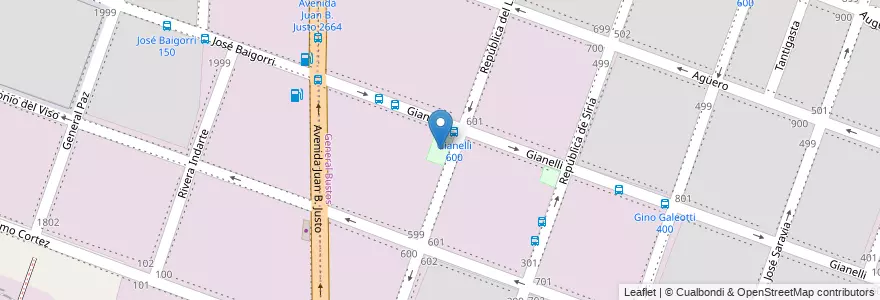 Mapa de ubicacion de Arabian Paddle Club en アルゼンチン, コルドバ州, Departamento Capital, Pedanía Capital, Córdoba, Municipio De Córdoba.