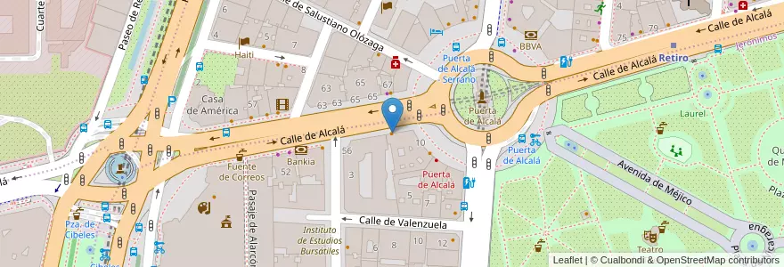 Mapa de ubicacion de Arahy en إسبانيا, منطقة مدريد, منطقة مدريد, Área Metropolitana De Madrid Y Corredor Del Henares, مدريد.