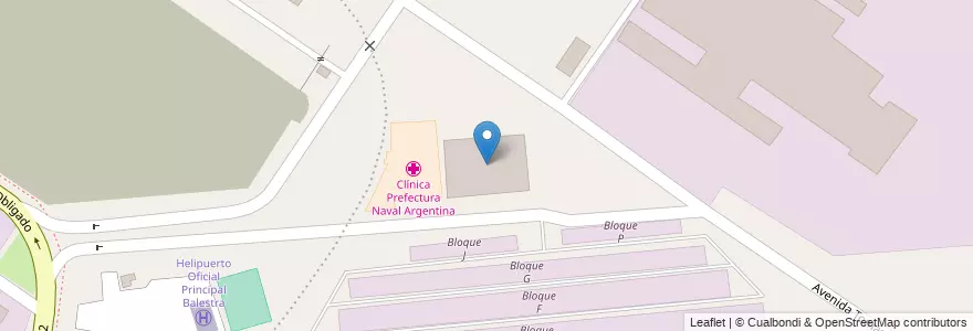 Mapa de ubicacion de Archivo de la Contaduria General de la Nacion, Recoleta en Аргентина, Буэнос-Айрес, Буэнос-Айрес.