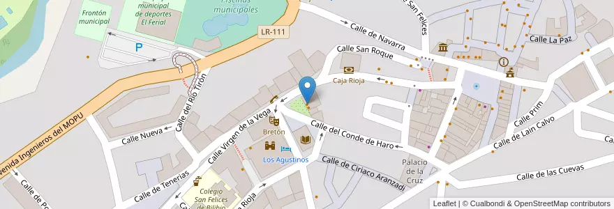 Mapa de ubicacion de Arrope en Испания, Риоха, Риоха, Haro.