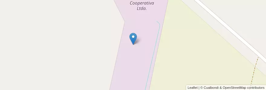 Mapa de ubicacion de Arroyo Cabral Cooperativa Ltda. en Argentinien, Provinz Córdoba, Departamento General San Martín, Pedanía Yucat.