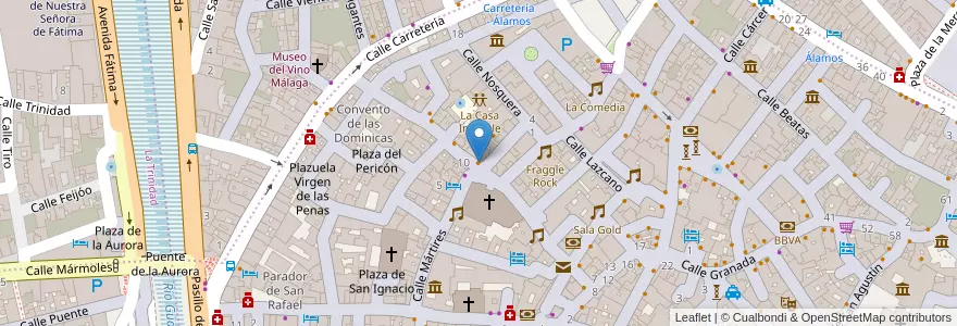 Mapa de ubicacion de Arte en スペイン, アンダルシア州, Málaga, Málaga-Costa Del Sol, Málaga.