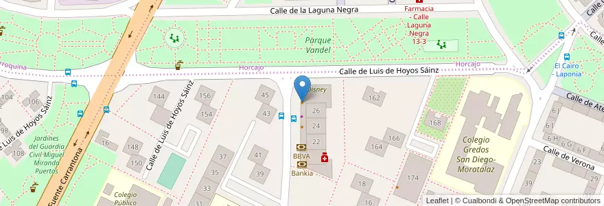 Mapa de ubicacion de Asador Cruz Nevada en Spagna, Comunidad De Madrid, Comunidad De Madrid, Área Metropolitana De Madrid Y Corredor Del Henares, Madrid.
