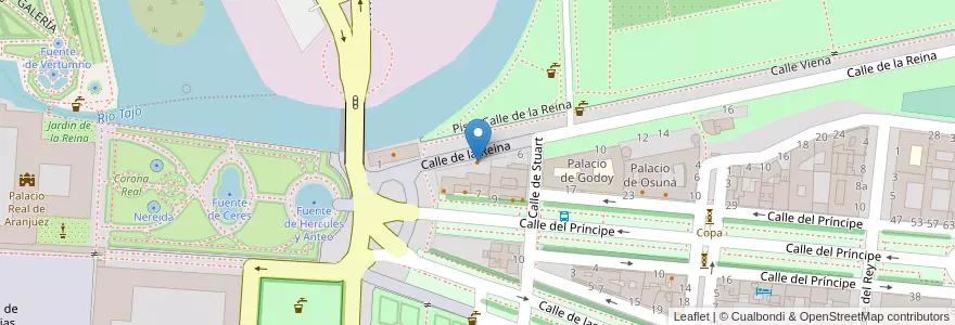 Mapa de ubicacion de Asador El Corral de la Abuela en Испания, Мадрид, Мадрид, Las Vegas, Aranjuez.