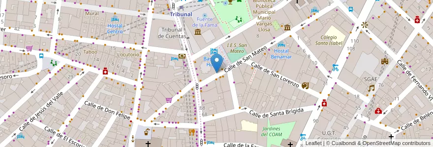 Mapa de ubicacion de Asador Limbo en Испания, Мадрид, Мадрид, Área Metropolitana De Madrid Y Corredor Del Henares, Мадрид.