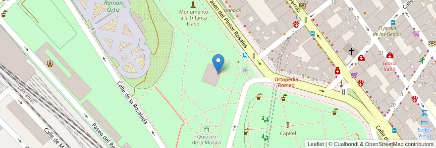 Mapa de ubicacion de Asador Molino de los Porches en Espanha, Comunidade De Madrid, Comunidade De Madrid, Área Metropolitana De Madrid Y Corredor Del Henares, Madrid.