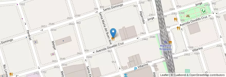 Mapa de ubicacion de Asador Parrilla, Barracas en 아르헨티나, Ciudad Autónoma De Buenos Aires, Partido De Avellaneda, Comuna 4, 부에노스아이레스.