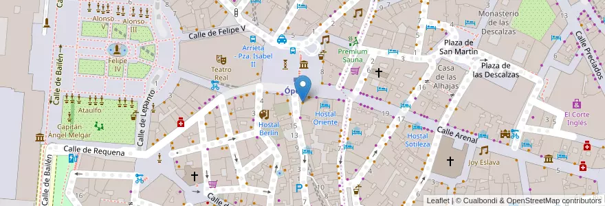Mapa de ubicacion de Asador Real en Spagna, Comunidad De Madrid, Comunidad De Madrid, Área Metropolitana De Madrid Y Corredor Del Henares, Madrid.