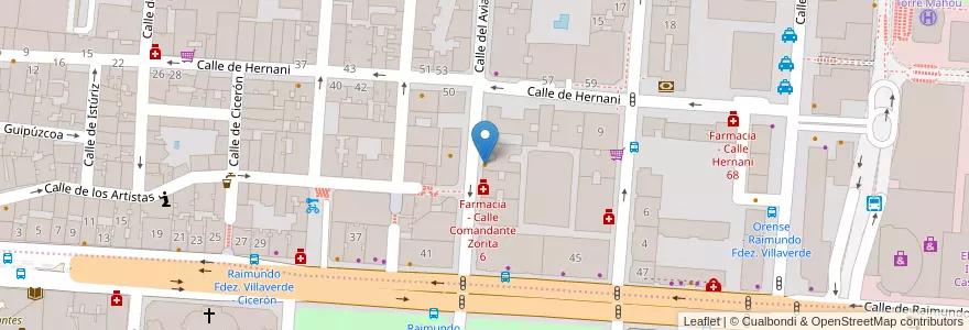 Mapa de ubicacion de Asador Restaurante Guetaria en Испания, Мадрид, Мадрид, Área Metropolitana De Madrid Y Corredor Del Henares, Мадрид.