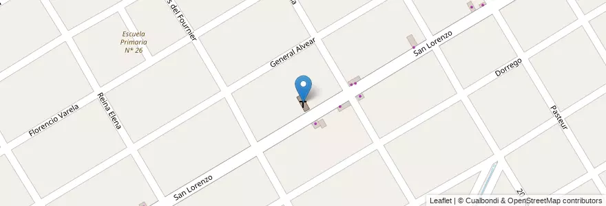 Mapa de ubicacion de Asamblea Apostolica de la fe en Cristo Jesus en Arjantin, Buenos Aires, Partido De Ezeiza, Ezeiza.