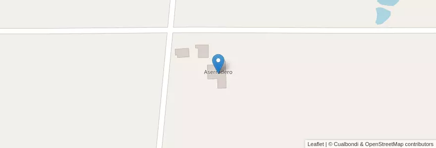 Mapa de ubicacion de Aserradero en Argentina, Misiones, Departamento Libertador General San Martín, Municipio De Puerto Rico.